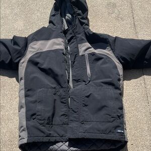 Lands' End Kids Black and Gray Jacket